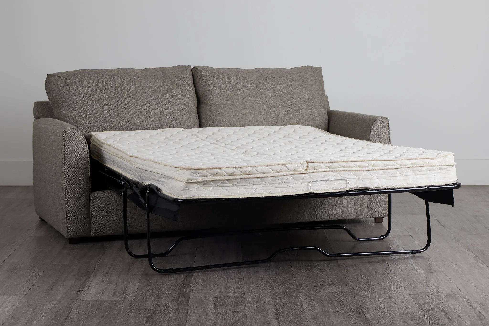 Asheville Brown Fabric Innerspring Sleeper