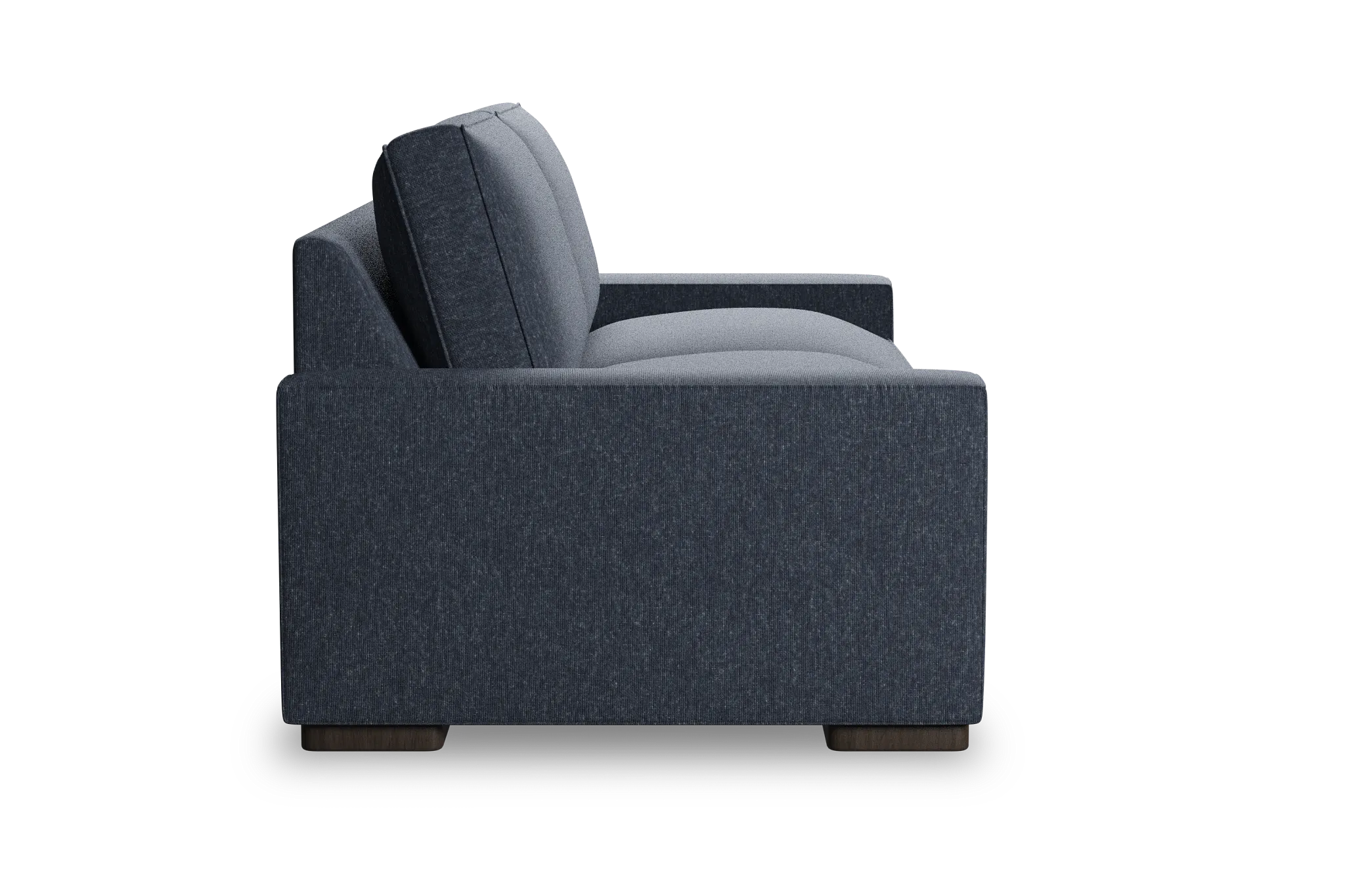 Edgewater Maguire Blue 84" Sofa W/ 2 Cushions