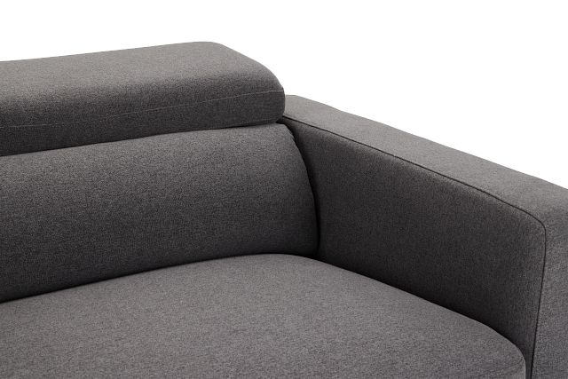 Trenton Dark Gray Fabric Sofa (7)