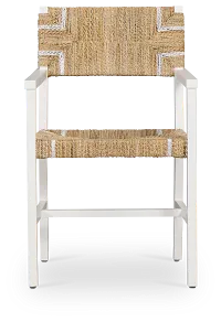 Nantucket Light Tone Woven Woven Arm Chair