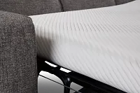 Andie Dark Gray Fabric Cooling Memory Foam Sleeper