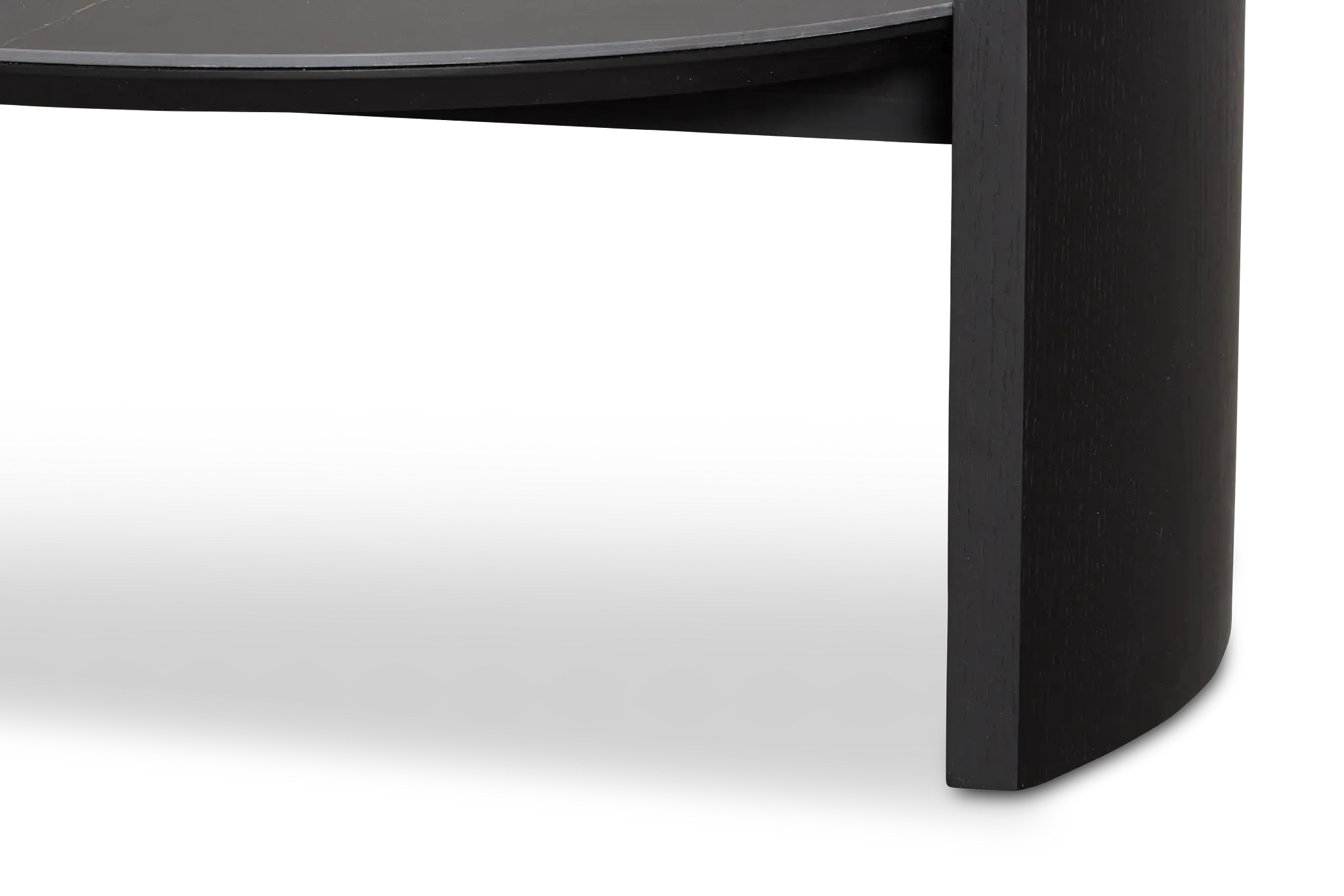 Nomad Black Ceramic Round Coffee Table Nomad Black Ceramic Round Coffee Table