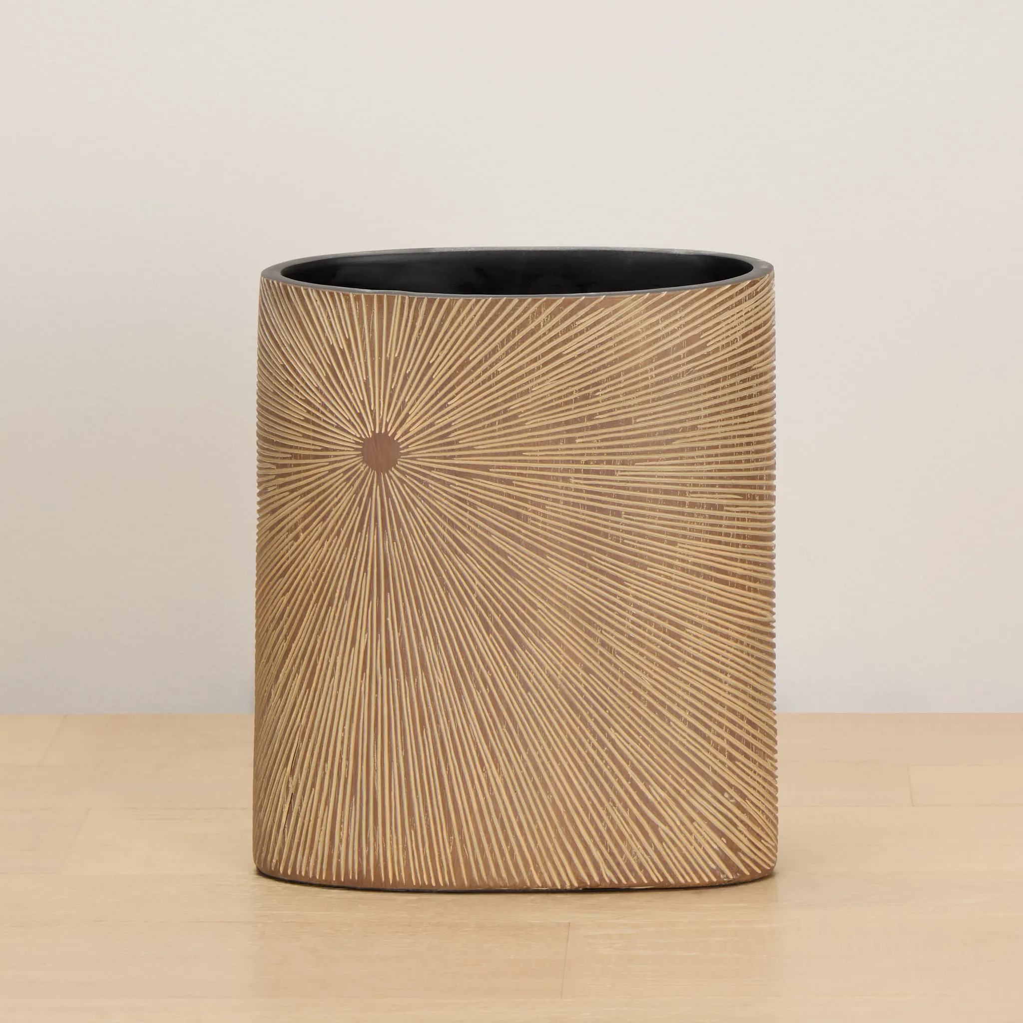 Aiden Light Brown Vase