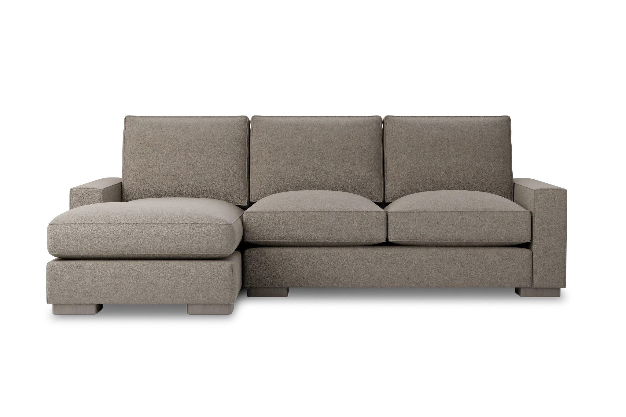Edgewater Elite Brown Left Chaise Sectional