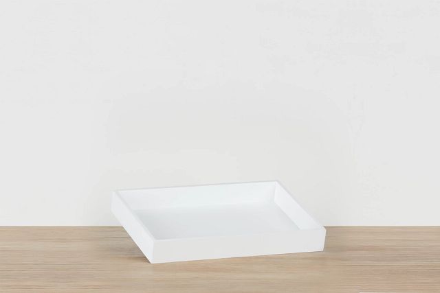 Liri White Small Tray