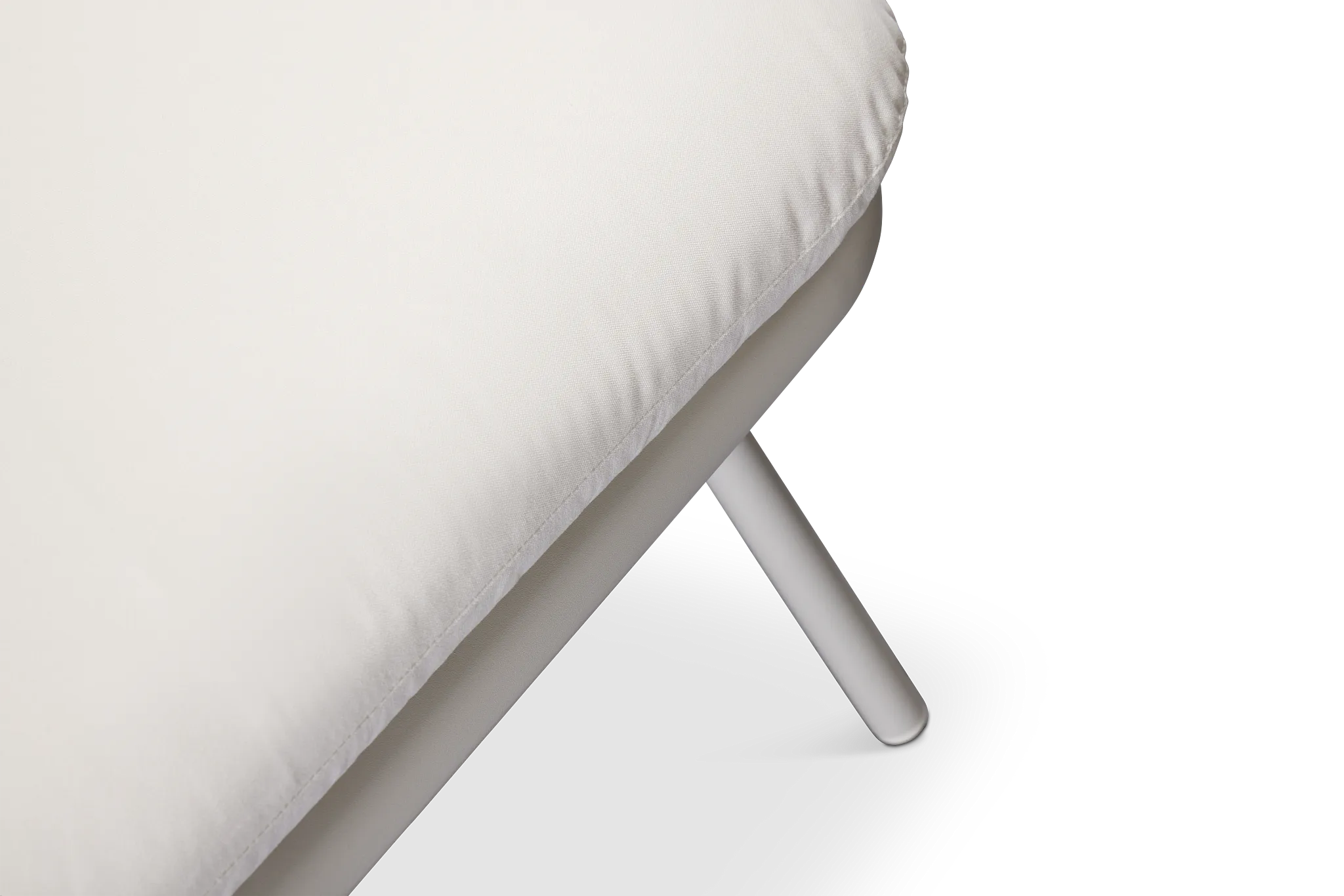 Malaga White Woven Arm Chair