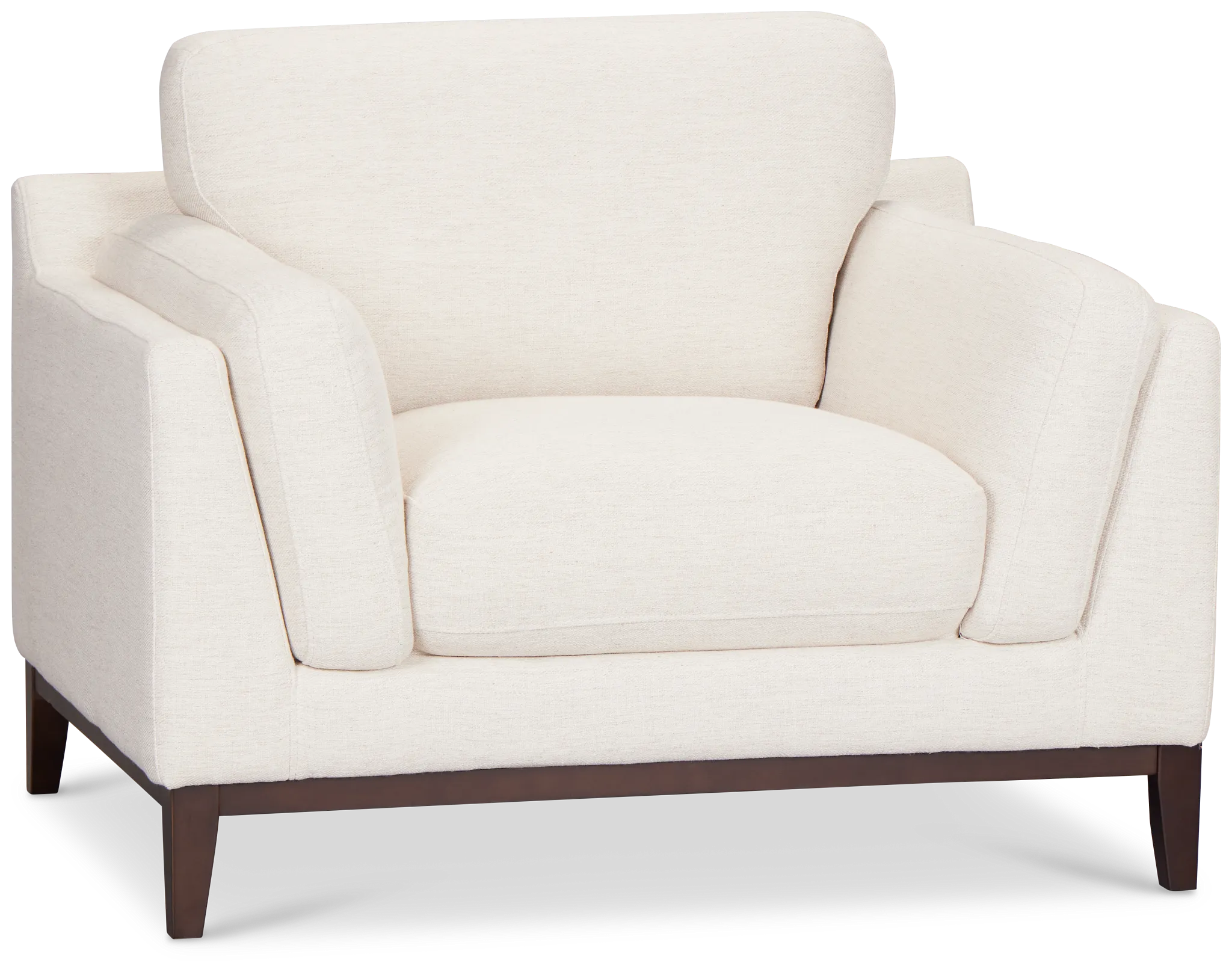 Wesley Light Beige Fabric Chair