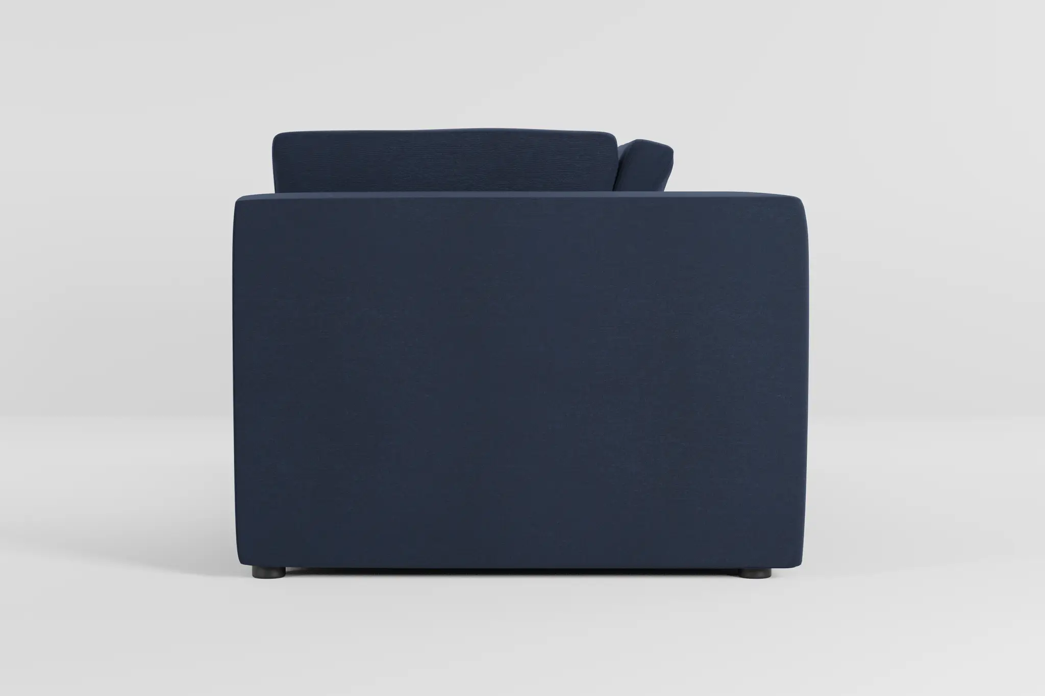 Destin Peyton Dark Blue Fabric 2-piece Modular Sofa Destin Peyton Dark Blue Fabric 2-piece Modular Sofa