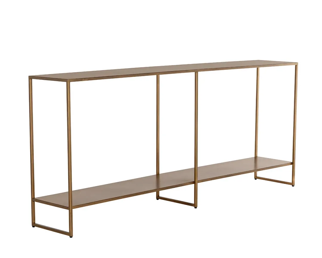 Durham Taupe Console Table