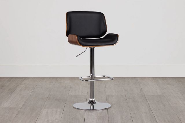 Nadia Black Adjustable Stool