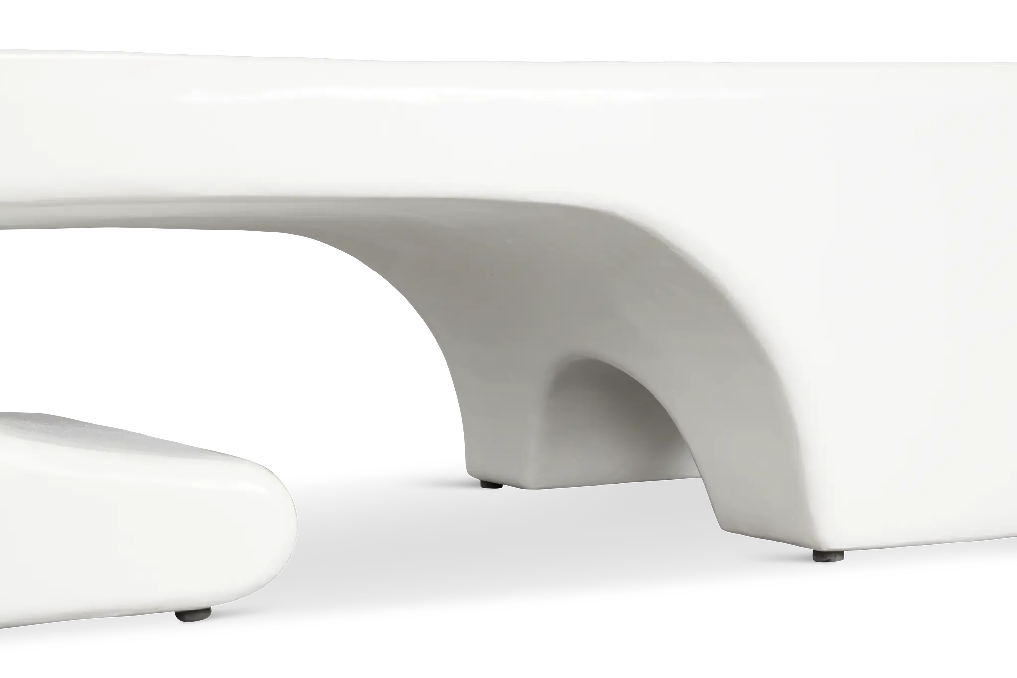 Layla White Rectangular Coffee Table Layla White Rectangular Coffee Table