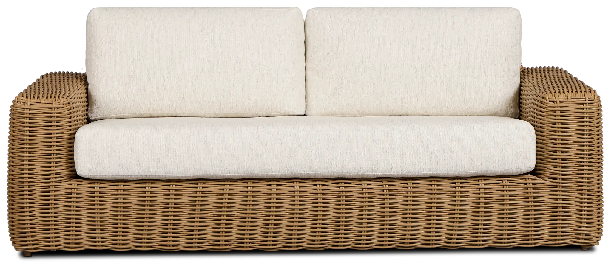 Mallorca Brown Sofa With Light Beige Cushions Mallorca Brown Sofa With Light Beige Cushions