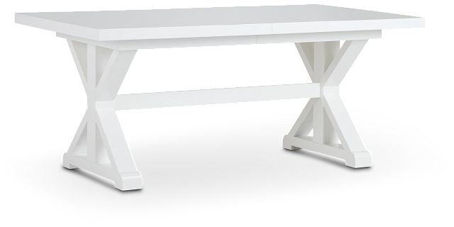 Nantucket White Trestle Table