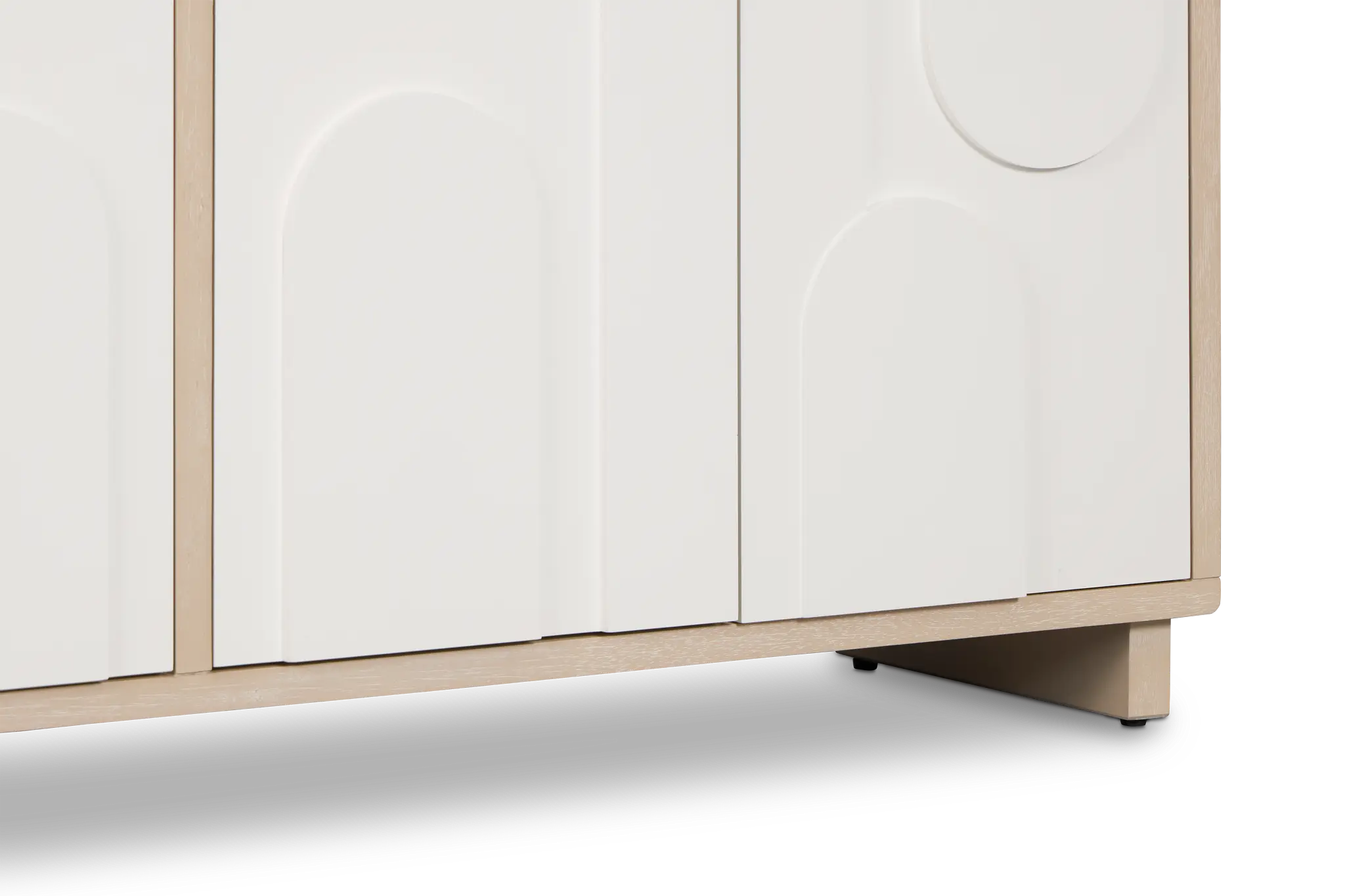 Wantari Two-tone 4 Door Credenza Wantari Two-tone 4 Door Credenza