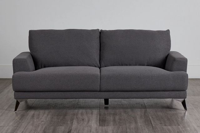 Hayden Dark Gray Fabric Sofa