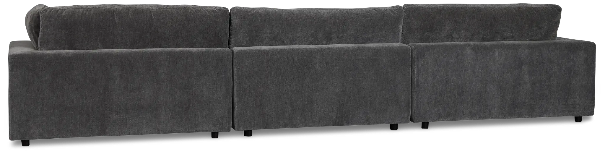 Lounge Dark Gray Small Chaise Sectional Lounge Dark Gray Small Chaise Sectional