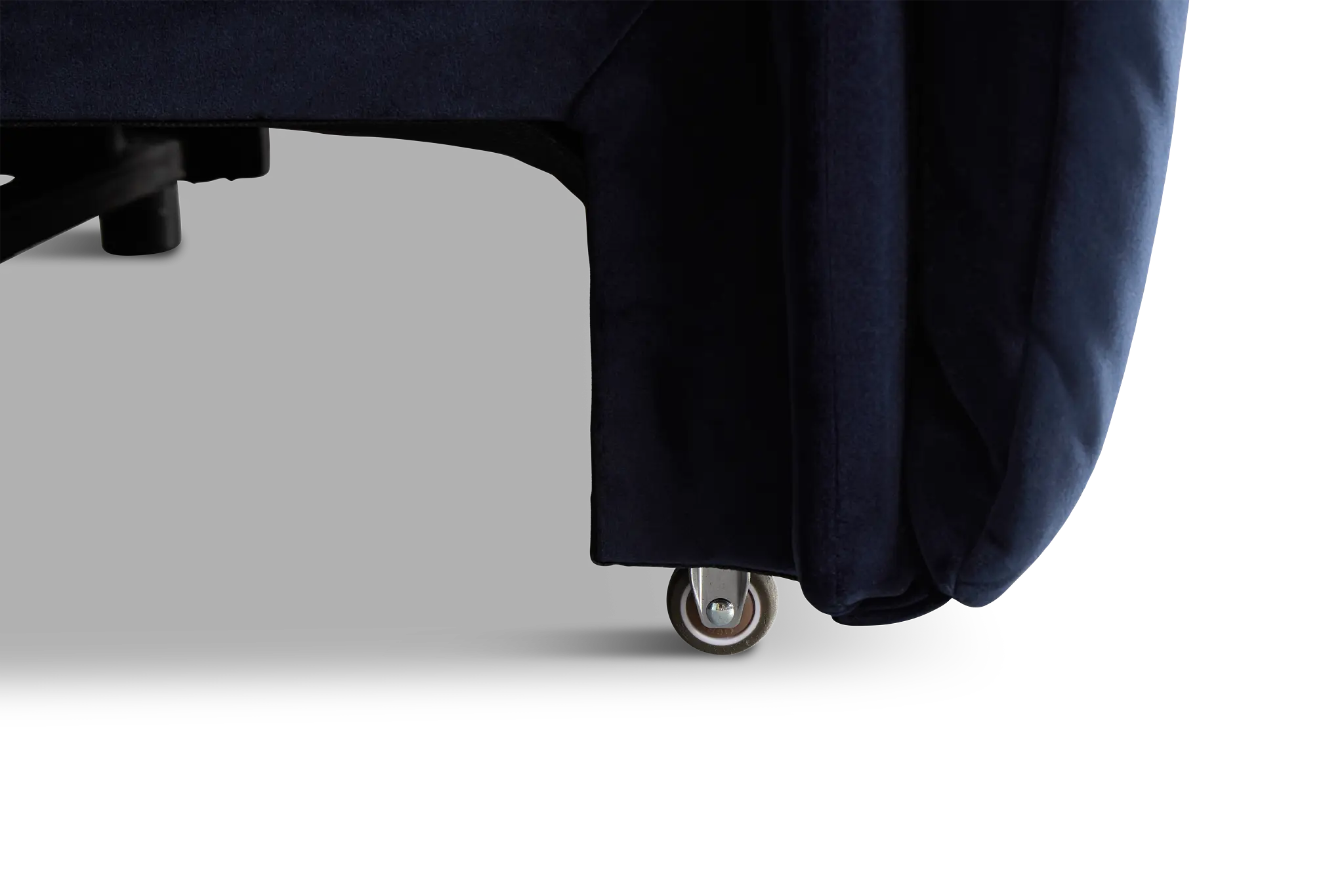 Gemma Navy Velvet Large Left Chaise Power Reclining Sectional Gemma Navy Velvet Large Left Chaise Power Reclining Sectional