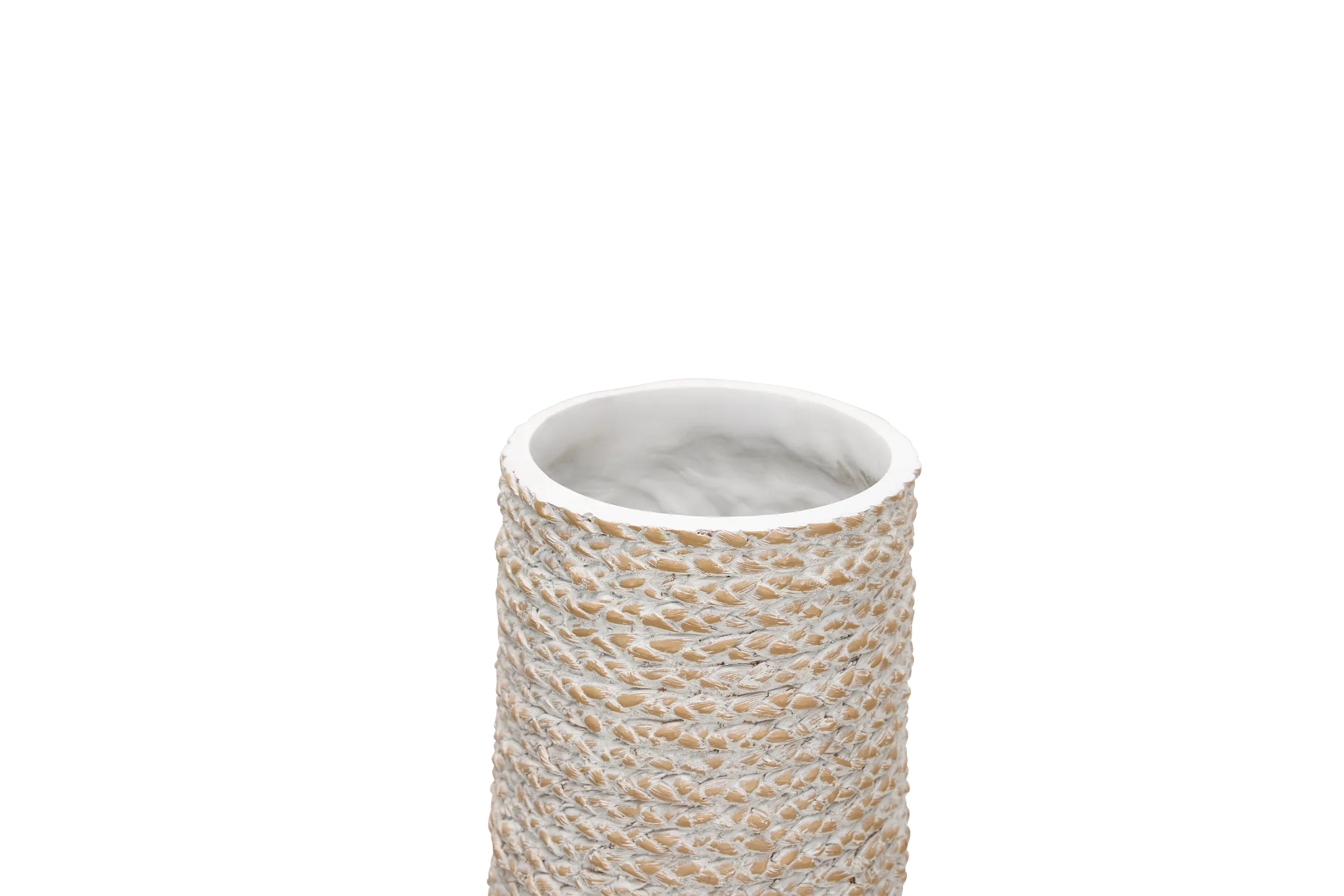 Toulon White Tall Vase