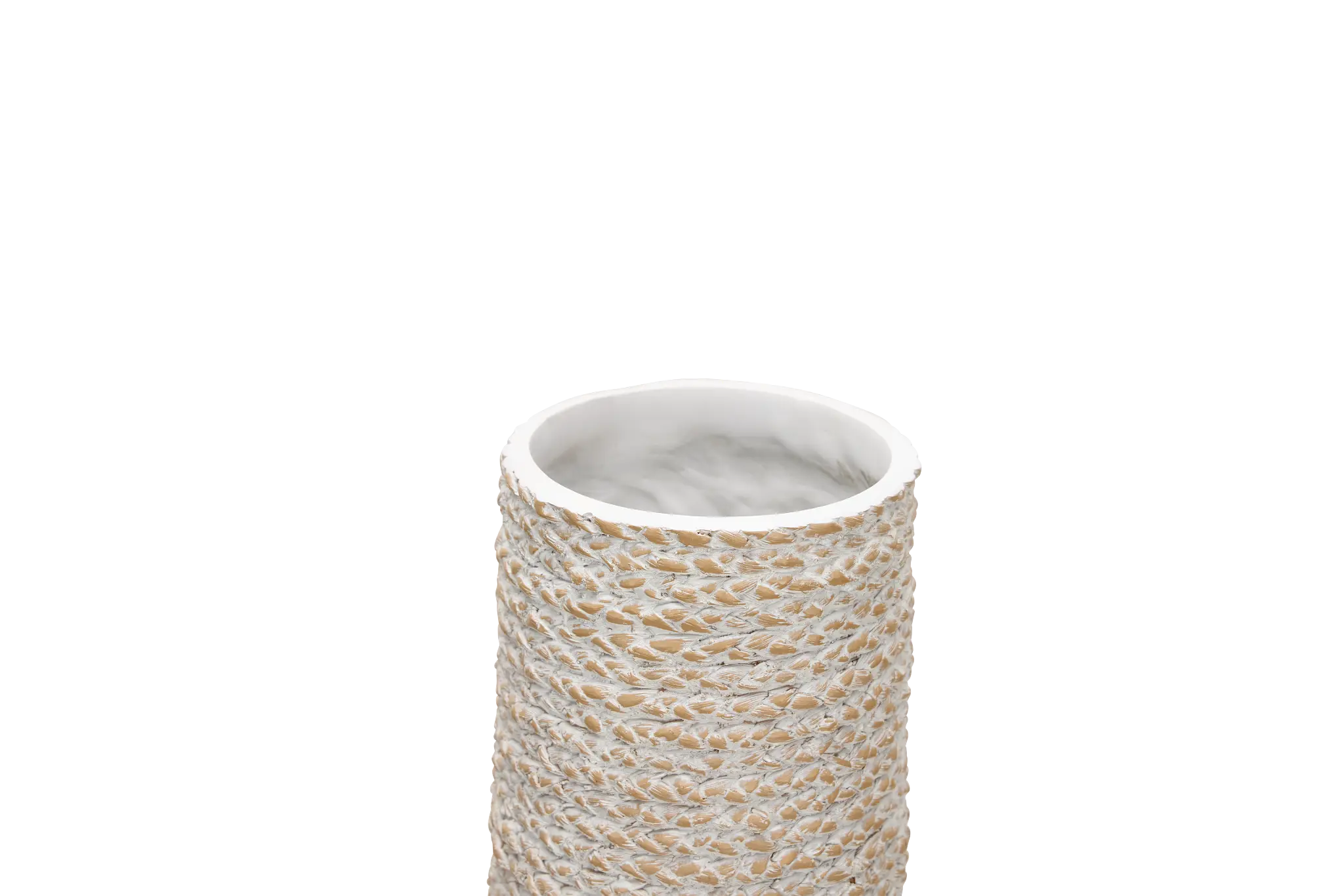 Toulon White Tall Vase Toulon White Tall Vase