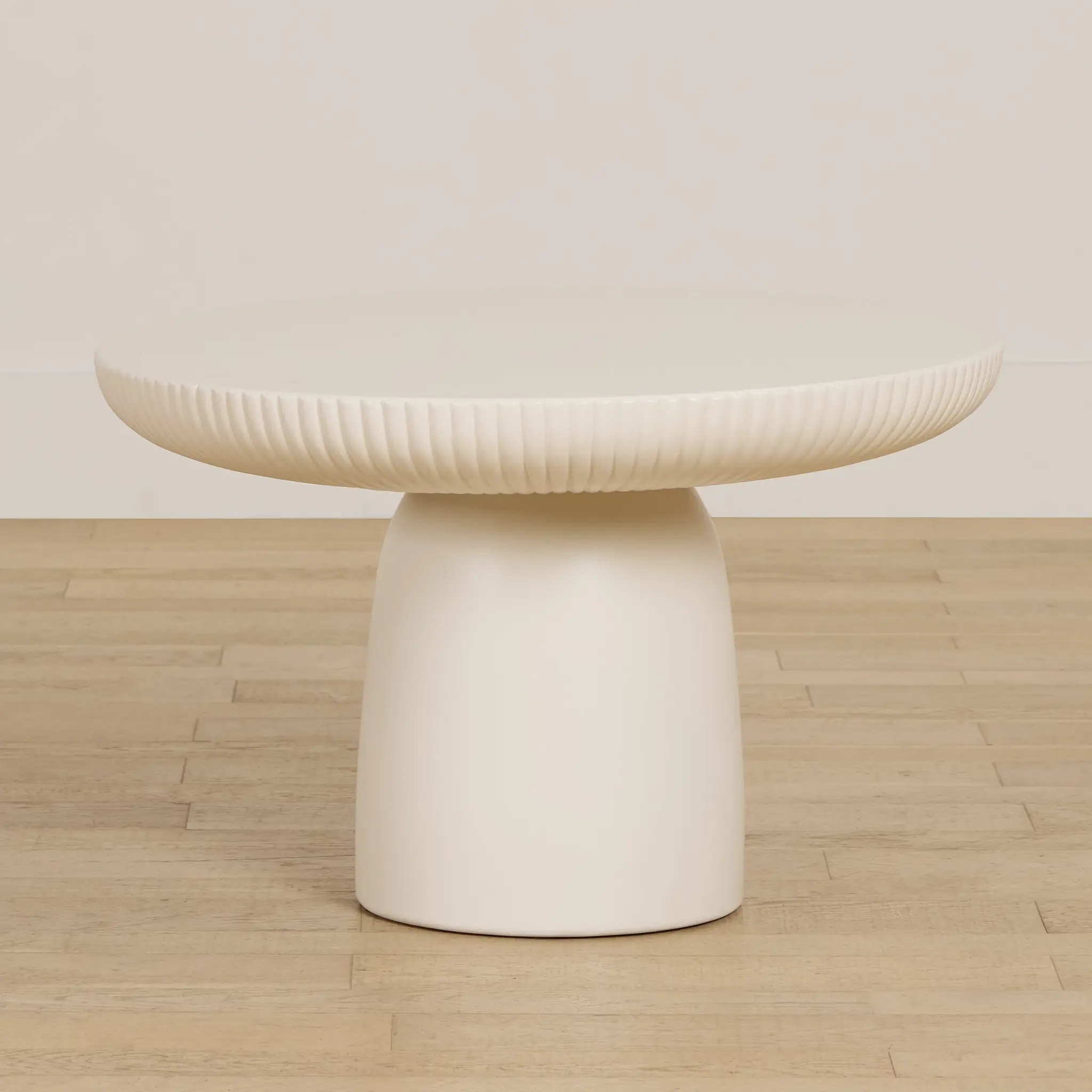 Cypress White Small Round Coffee Table Cypress White Small Round Coffee Table
