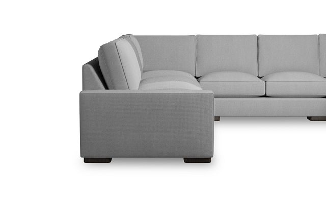 Edgewater Delray Light Gray Large Right Chaise Sectional