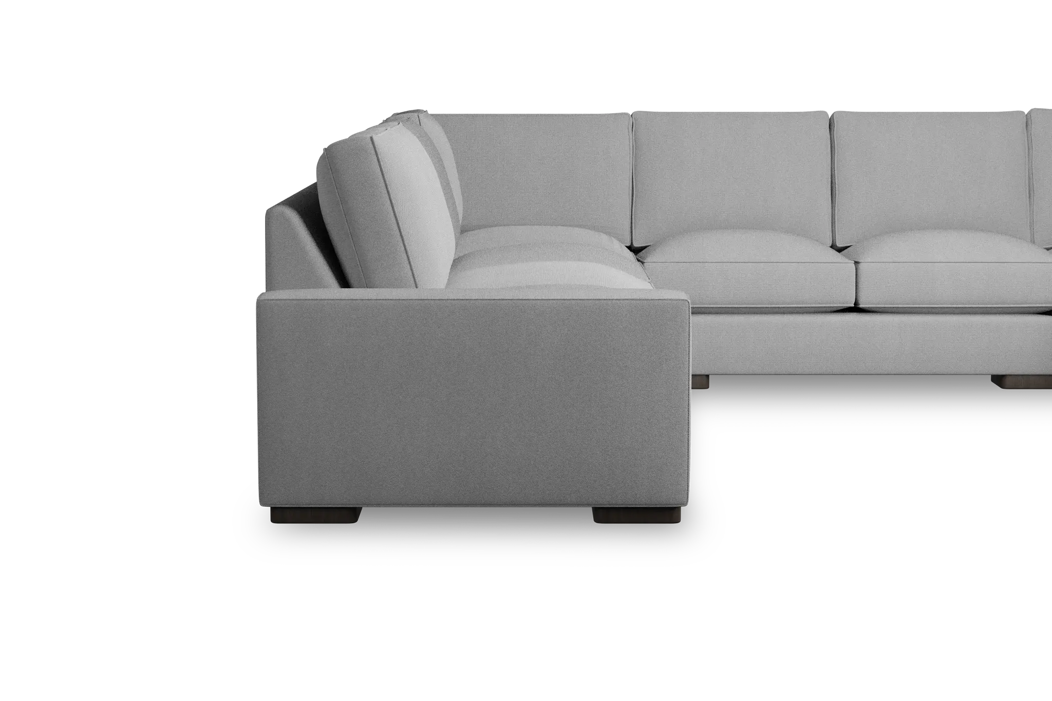 Edgewater Delray Light Gray Large Right Chaise Sectional Edgewater Delray Light Gray Large Right Chaise Sectional