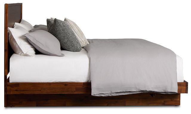 Bowery Dark Tone Panel Bed