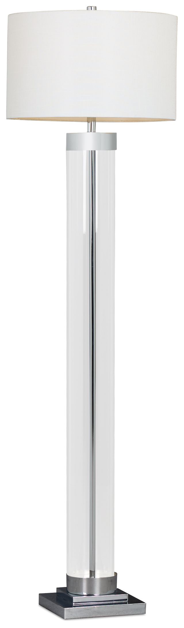 Lucia Chrome Floor Lamp