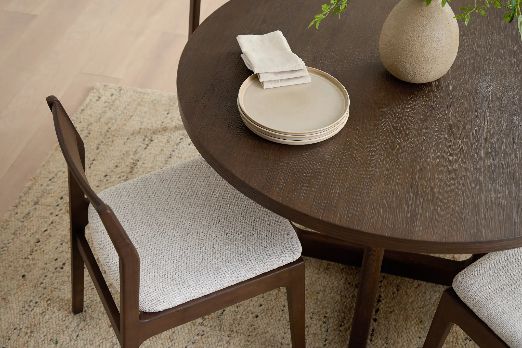 Santorini Dark Tone 47" Round Table Santorini Dark Tone 47" Round Table