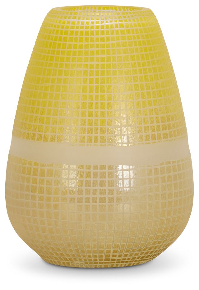 Junia Yellow Large Vase