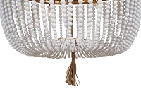 Larsen White Large Chandelier