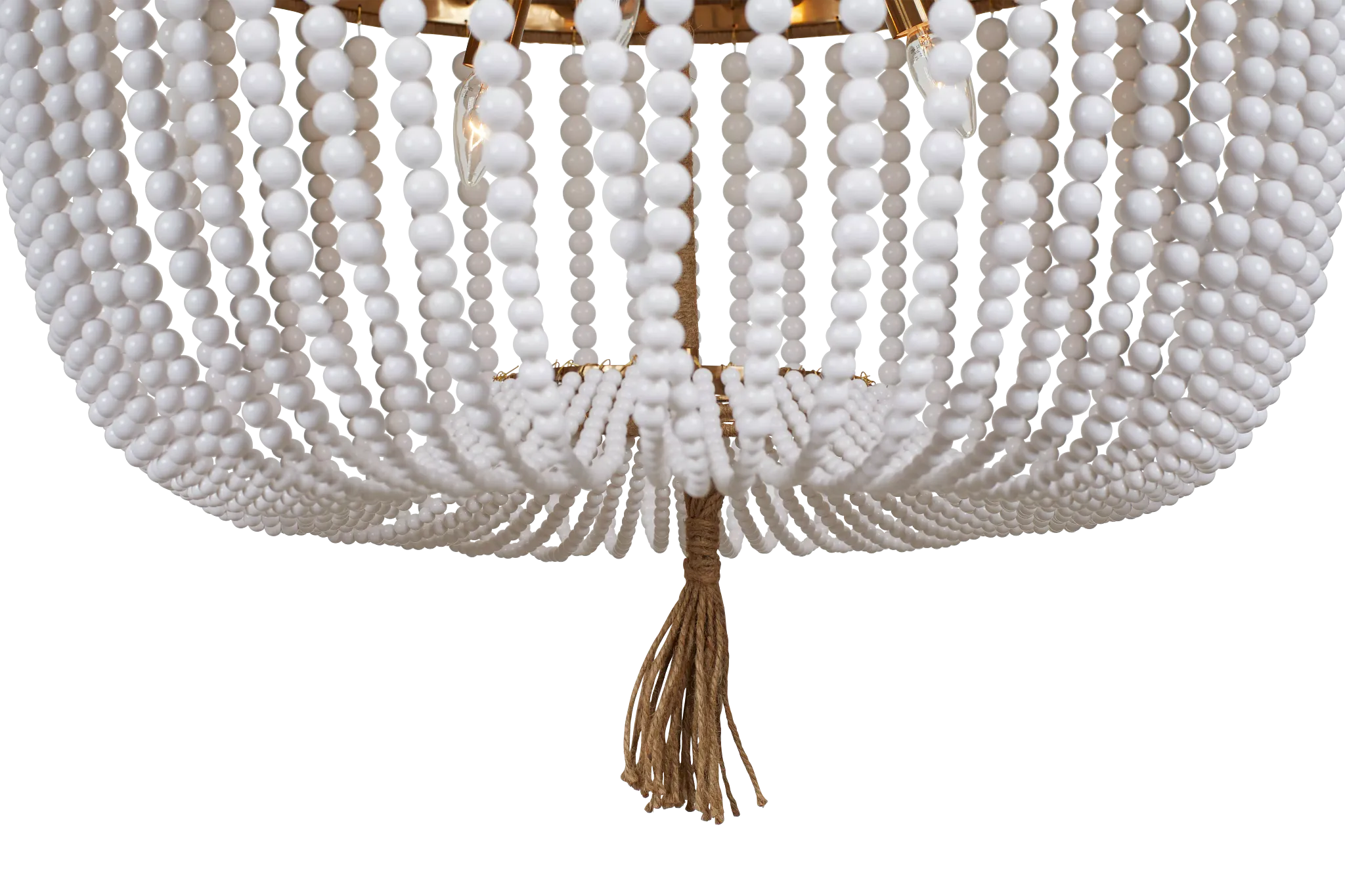 Larsen White Large Chandelier
