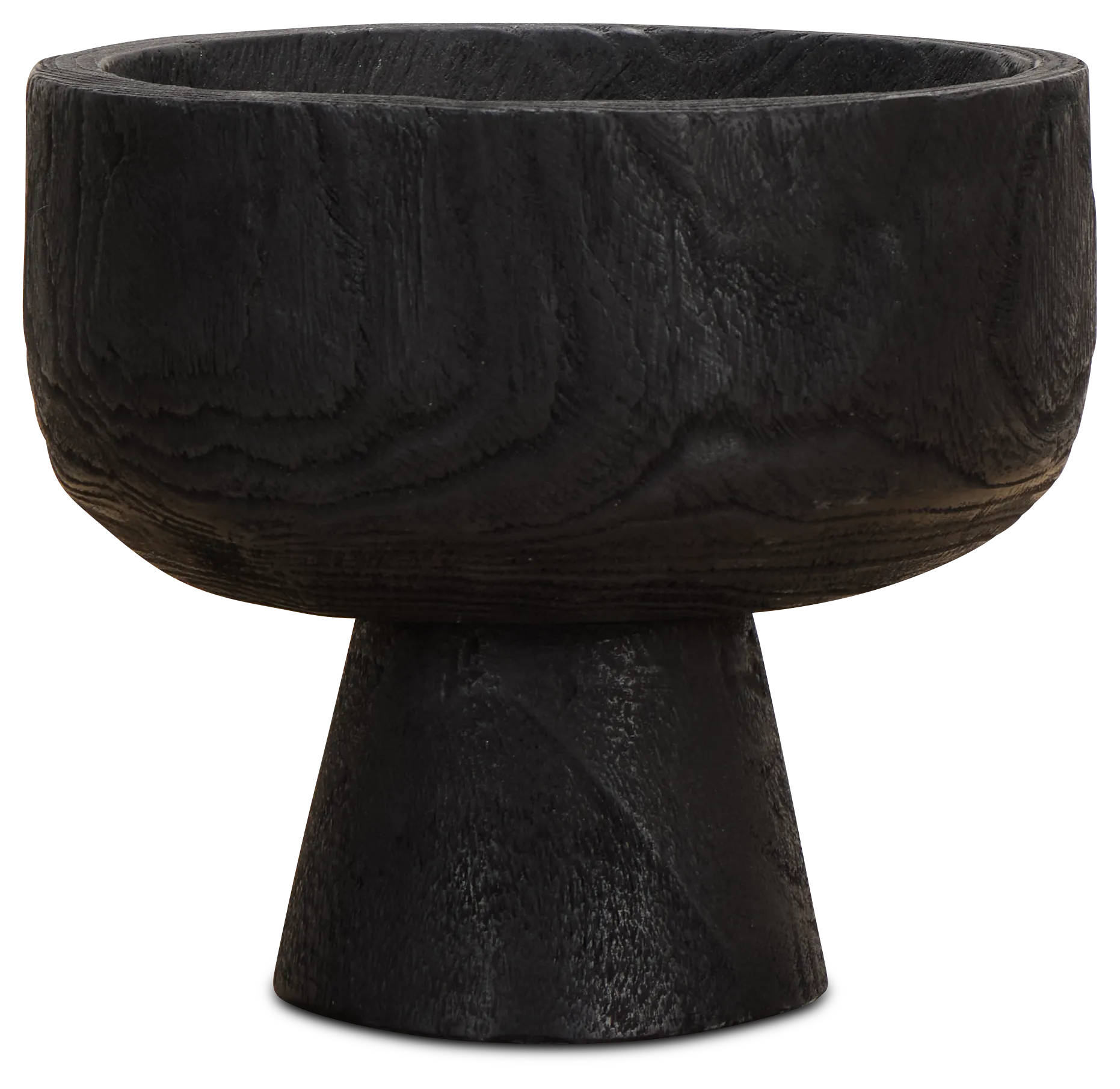 Pauli Black Wood Bowl