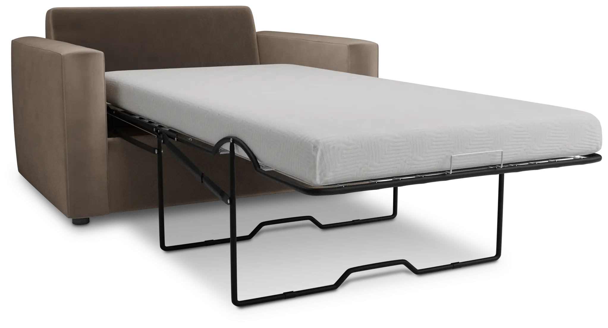 Siesta Joya Beige Fabric Memory Foam Sleeper Siesta Joya Beige Fabric Memory Foam Sleeper