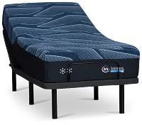 Iseries Nxg 1500 12" Firm Baselogic Gold Adjustable Base Mattress Set