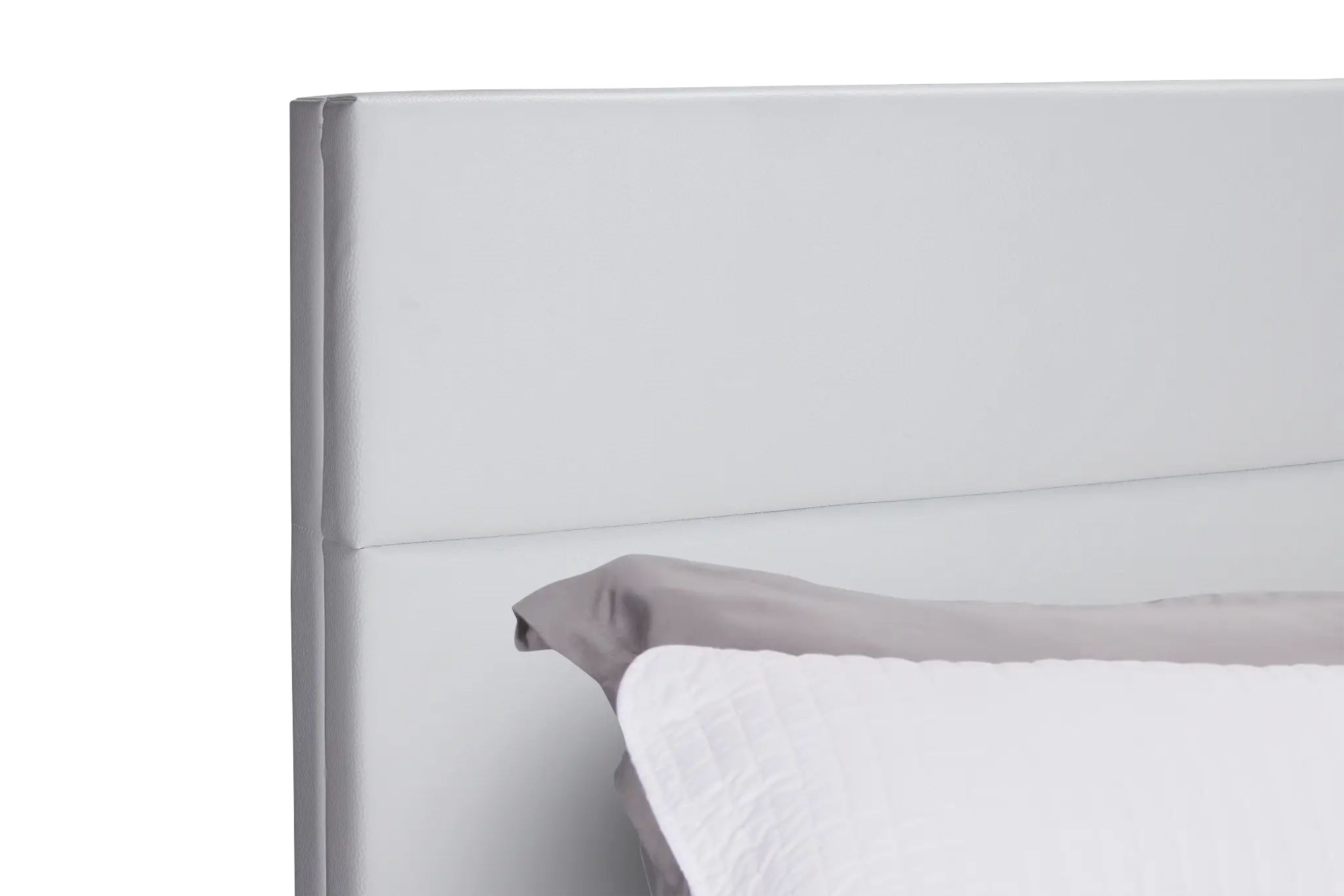 Doral White Uph Platform Bed Doral White Uph Platform Bed