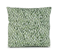 Lotus Green 18" Indoor/outdoor Square Accent Pillow