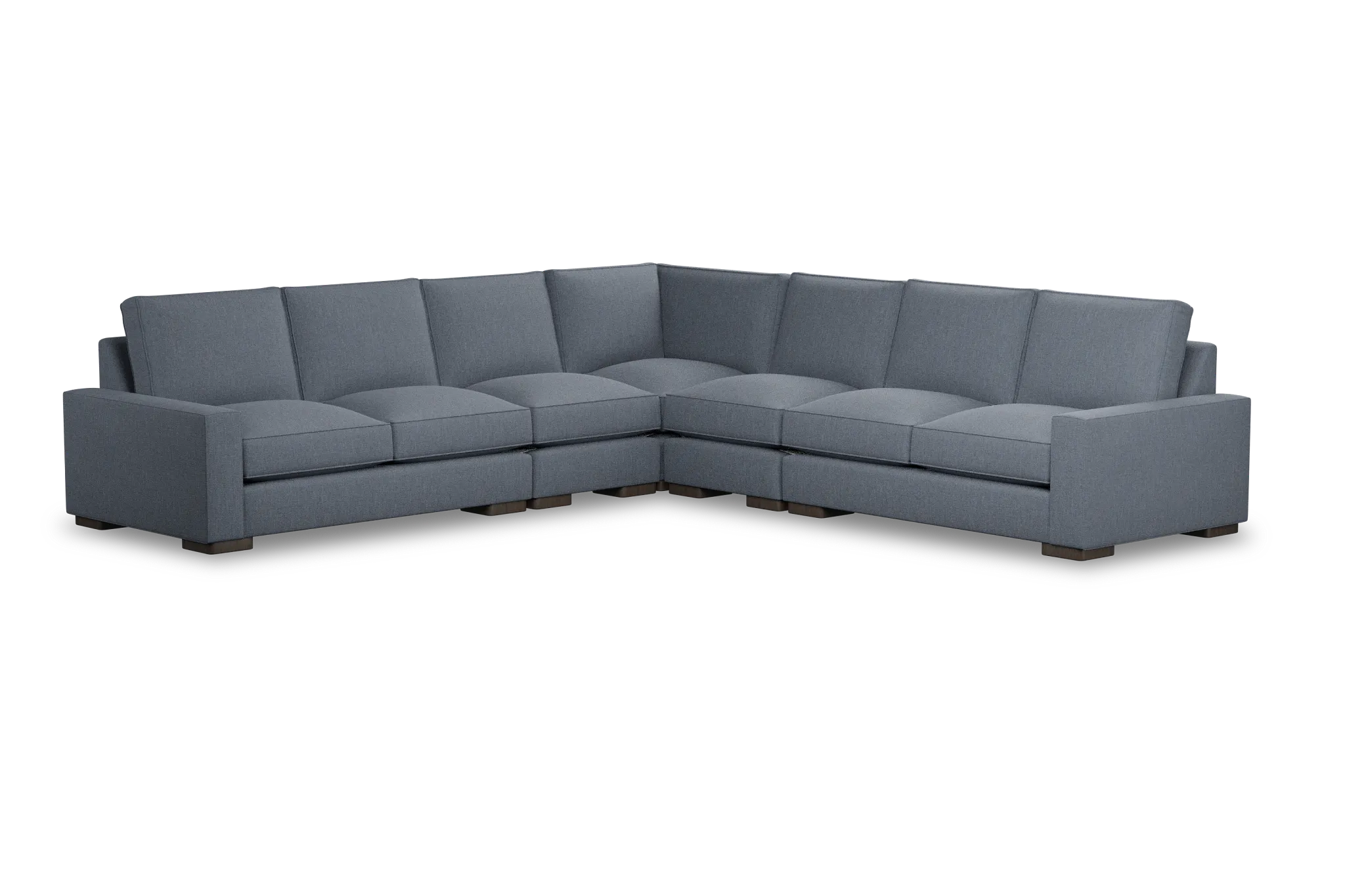 Edgewater Victory Dark Blue Large Two-arm Sectional