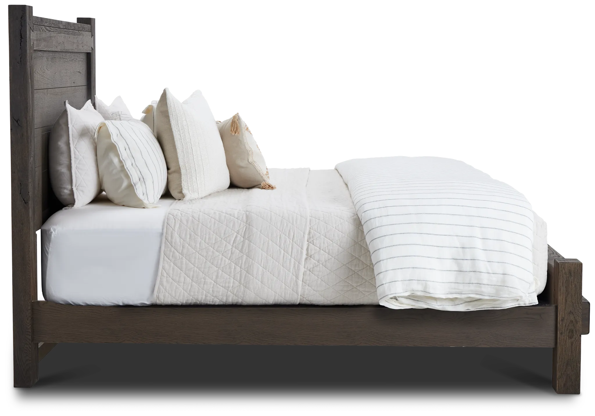 Salt Lake Dark Tone Platform Bed