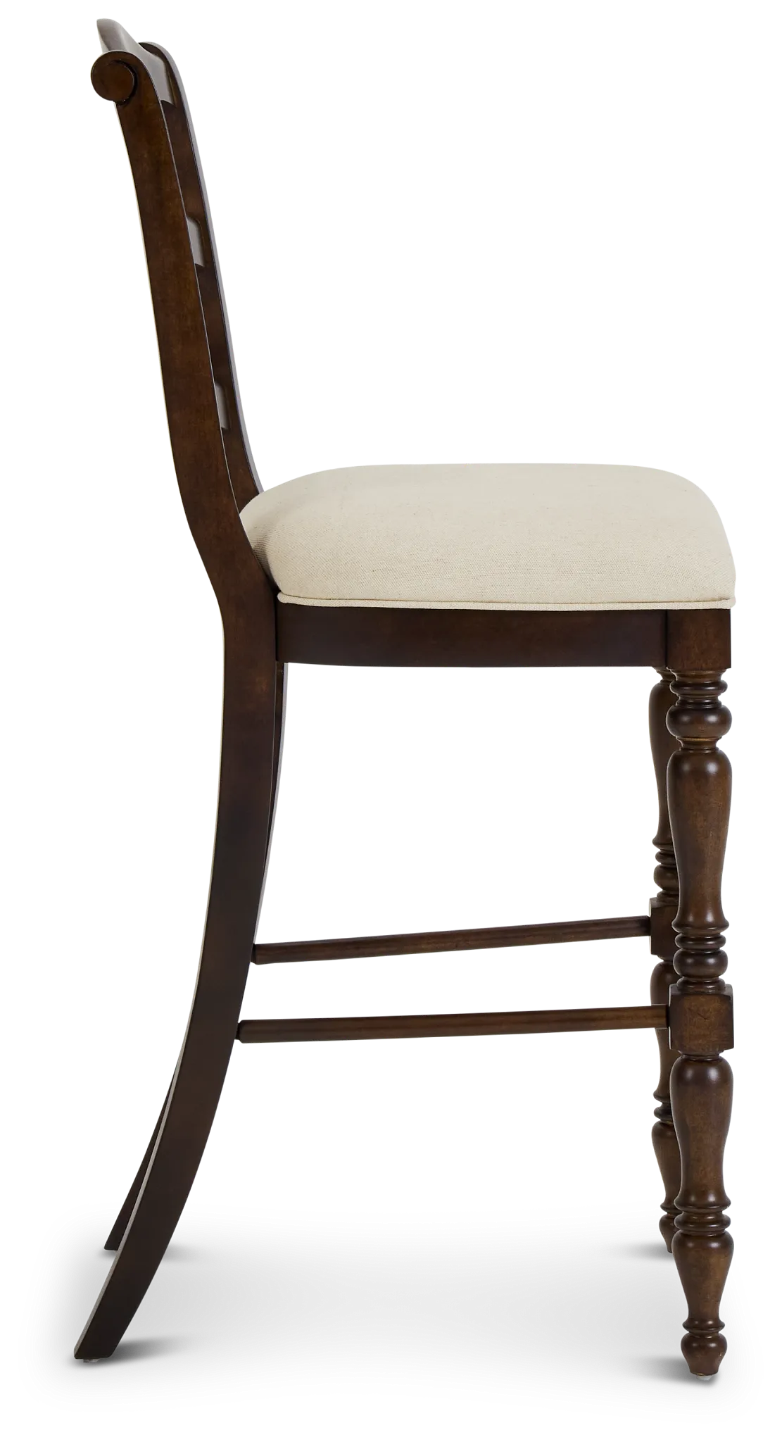 Savannah Dark Tone 30" Upholstered Barstool
