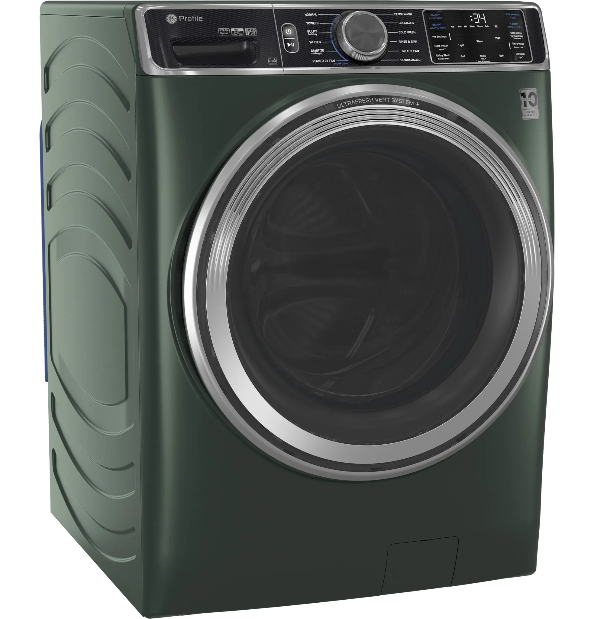 Ge Profile 955 Series Green Front Load Washer