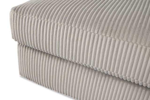 Charlie Gray Fabric Medium Left Chaise Sectional