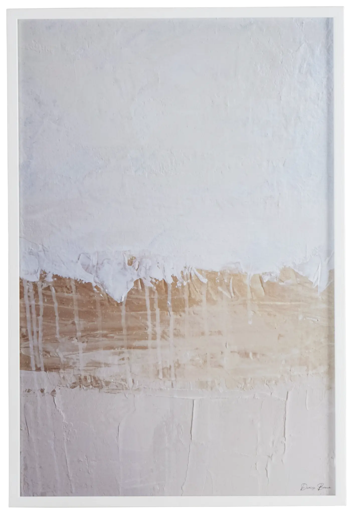 Raiden Light Brown Framed Wall Art Raiden Light Brown Framed Wall Art