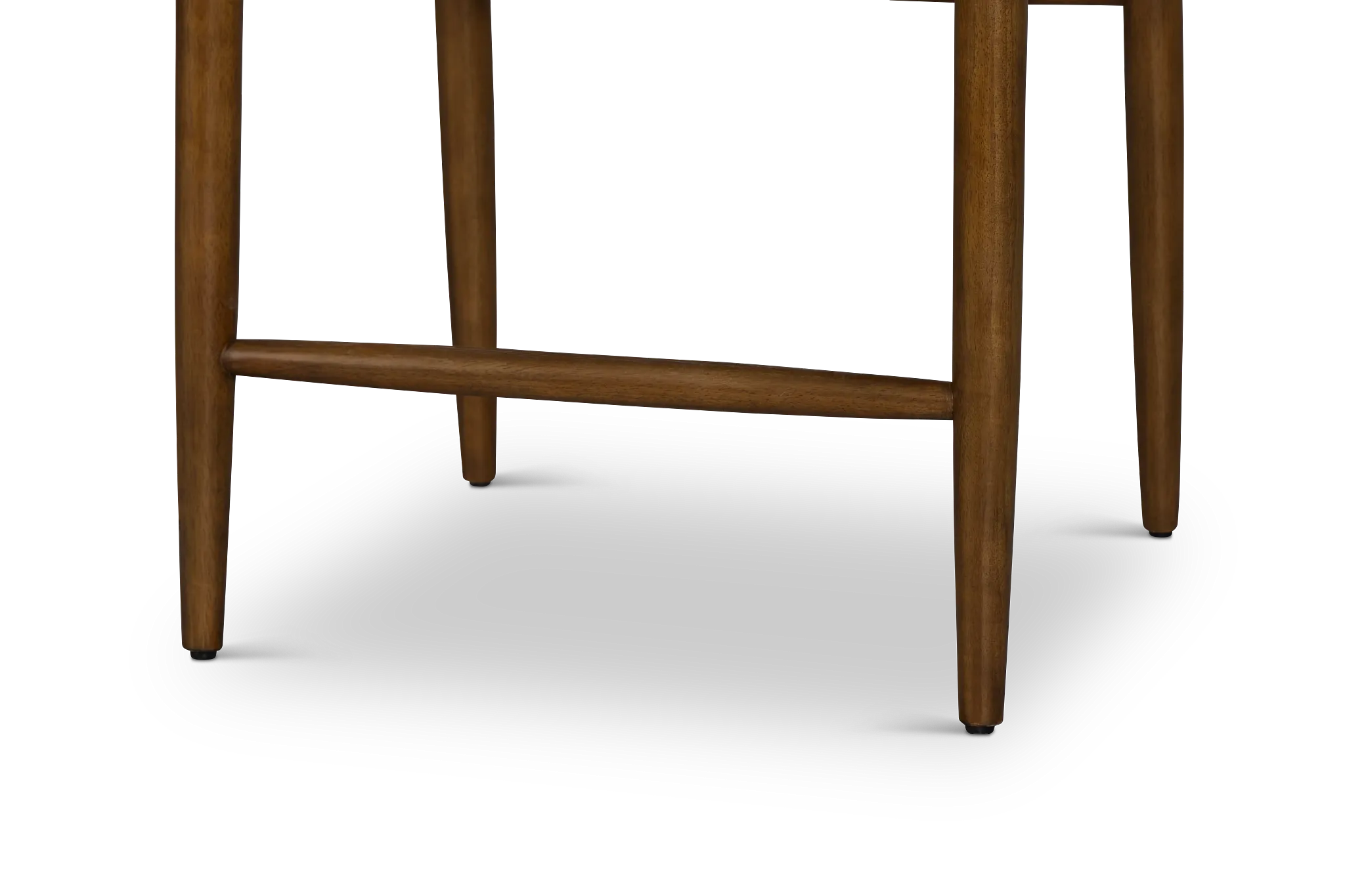 Santorini Mid Tone Curved 24" Woven Barstool