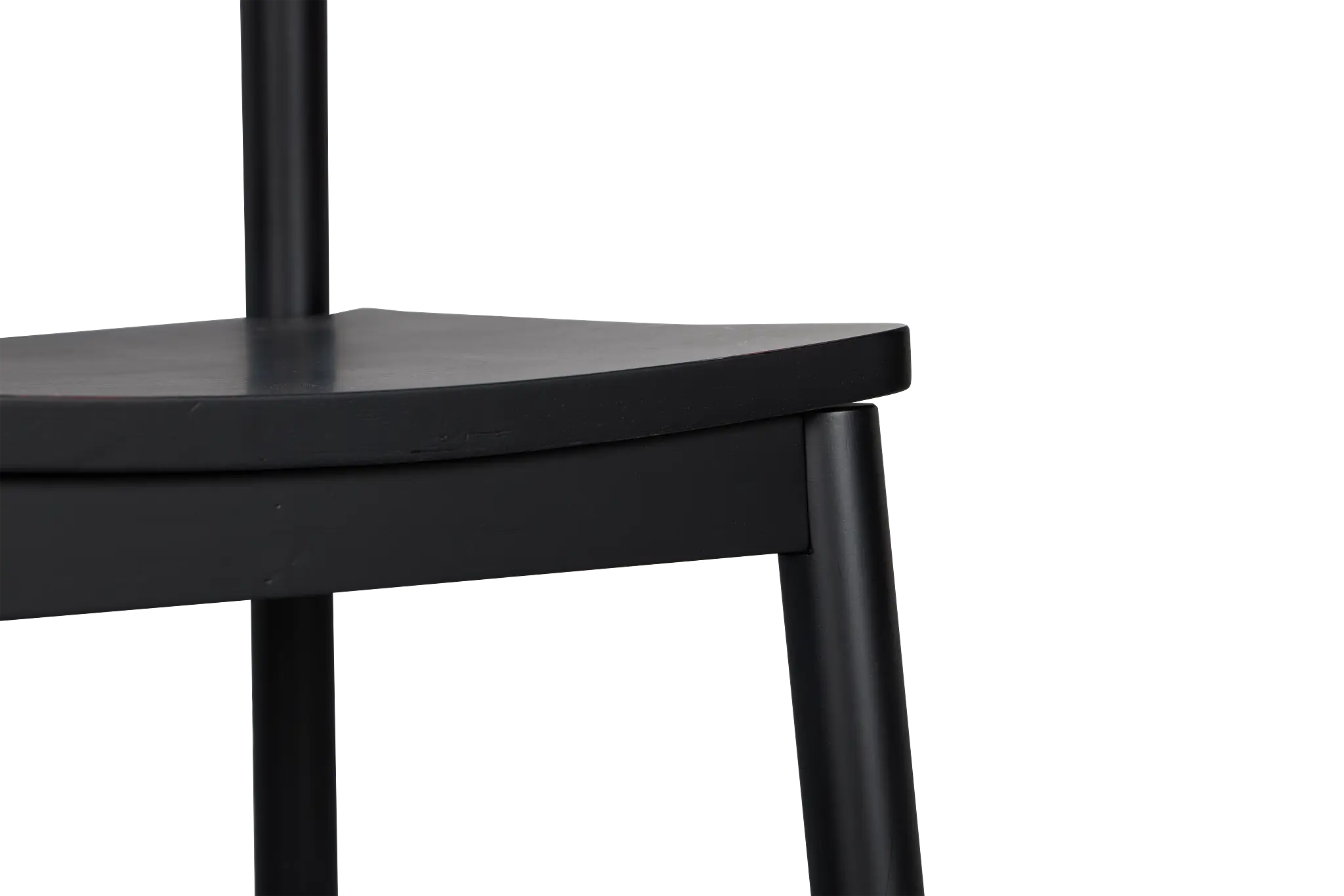 Highland Black Wood Side Chair Highland Black Wood Side Chair