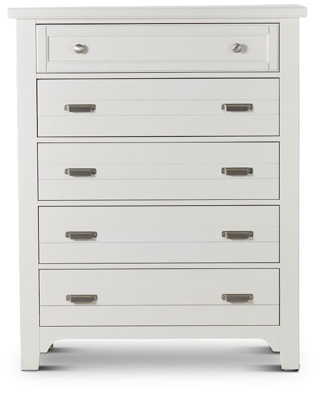 Bungalow Ivory 5-drawer Chest (1)