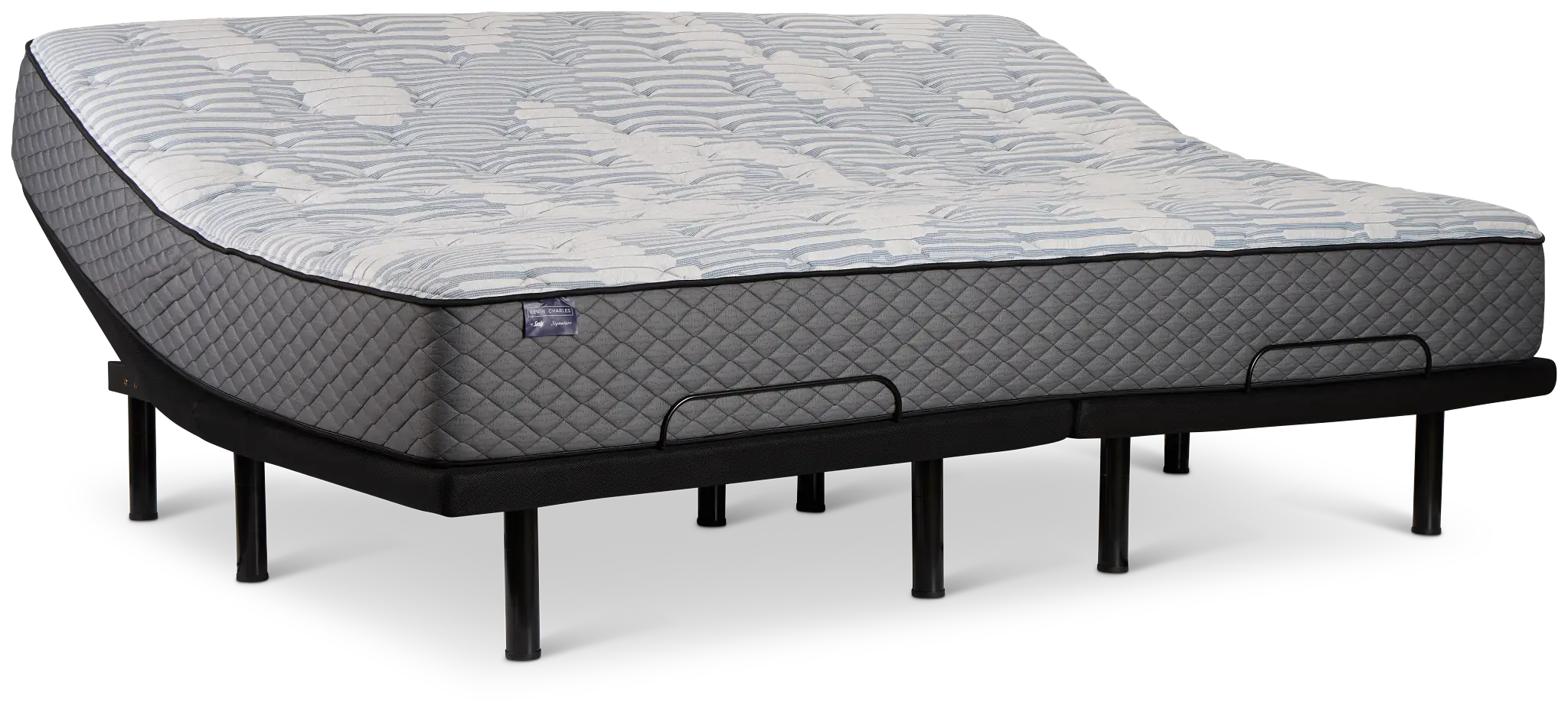 Kevin Charles By Sealy Signature Medium Plus Adjustable Mattress Set Kevin Charles By Sealy Signature Medium Plus Adjustable Mattress Set