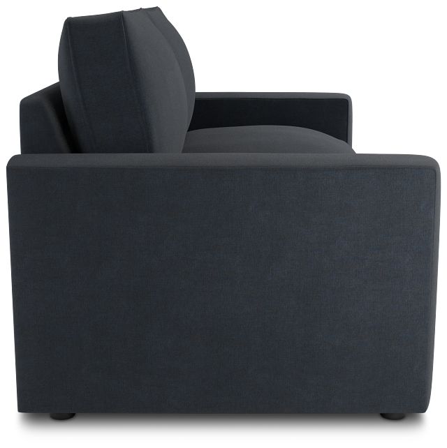 Siesta Victory Dark Blue Fabric Memory Foam Sleeper