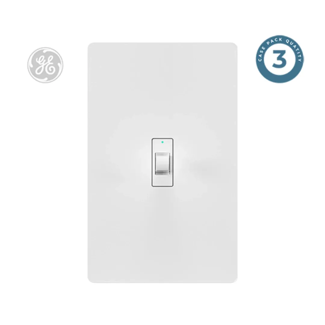 Ge Proseo/flex Wifi Toggle Switch White Smart Light Switches & Dimmers