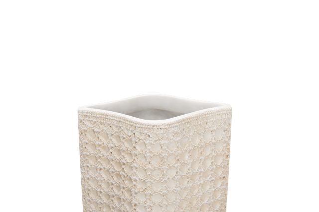 Nolie White Tall Vase